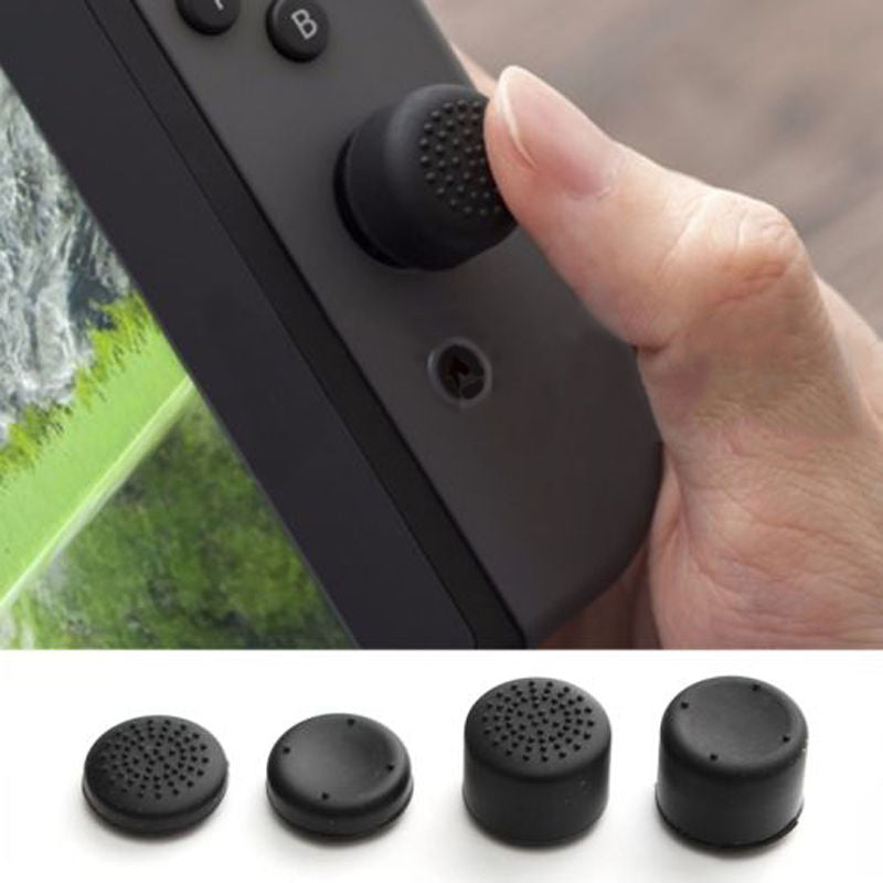 8 Pieces Silicone Thumb Stick Grip Joystick Cap Cover for Nintendo Switch Joy-Con