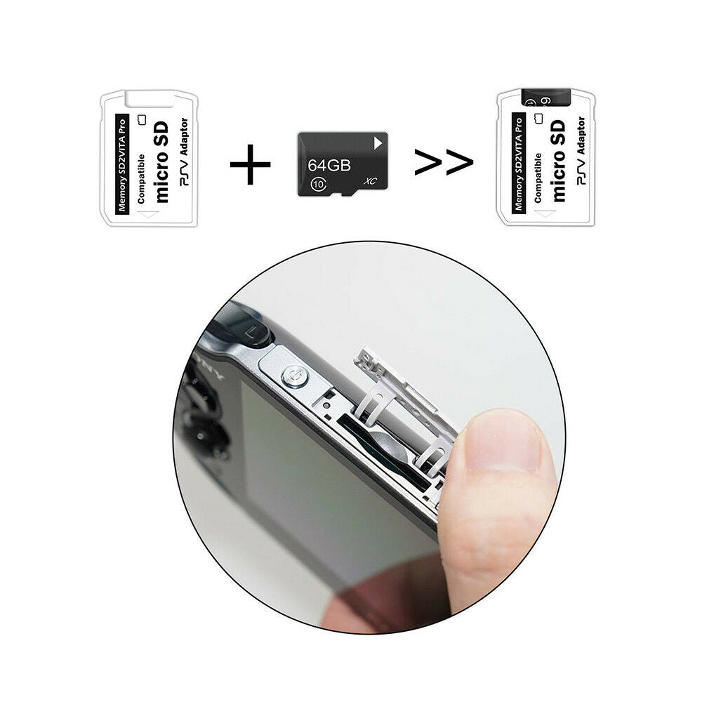 PS VITA 3.60 Henkaku Memory Card PSVITA SD2VITA PSV Micro SD 5.0 Adapter