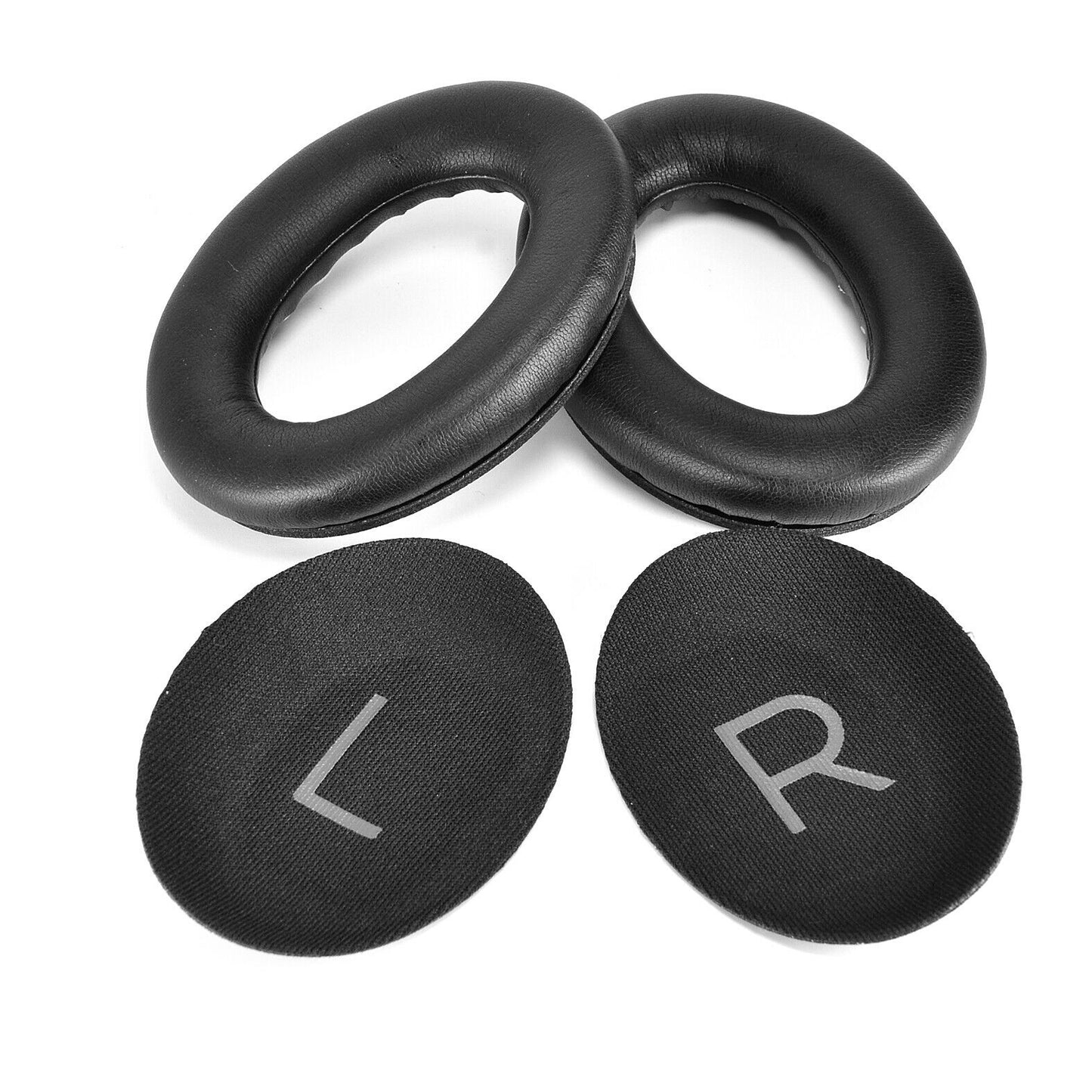 Black Replacement Ear Pads Cushions for Bose QuietComfort 45 QC45 Headphone