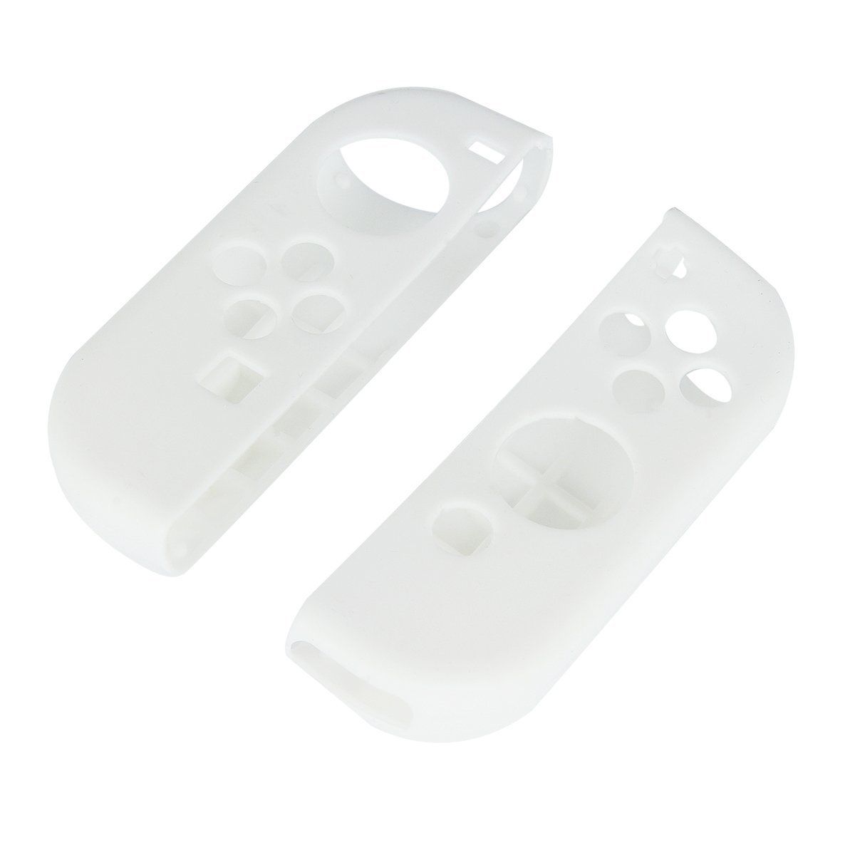 Nintendo Switch Joy-Con Controller Silicone Cover Skins with Thumb Stick Joypad Cap Clear