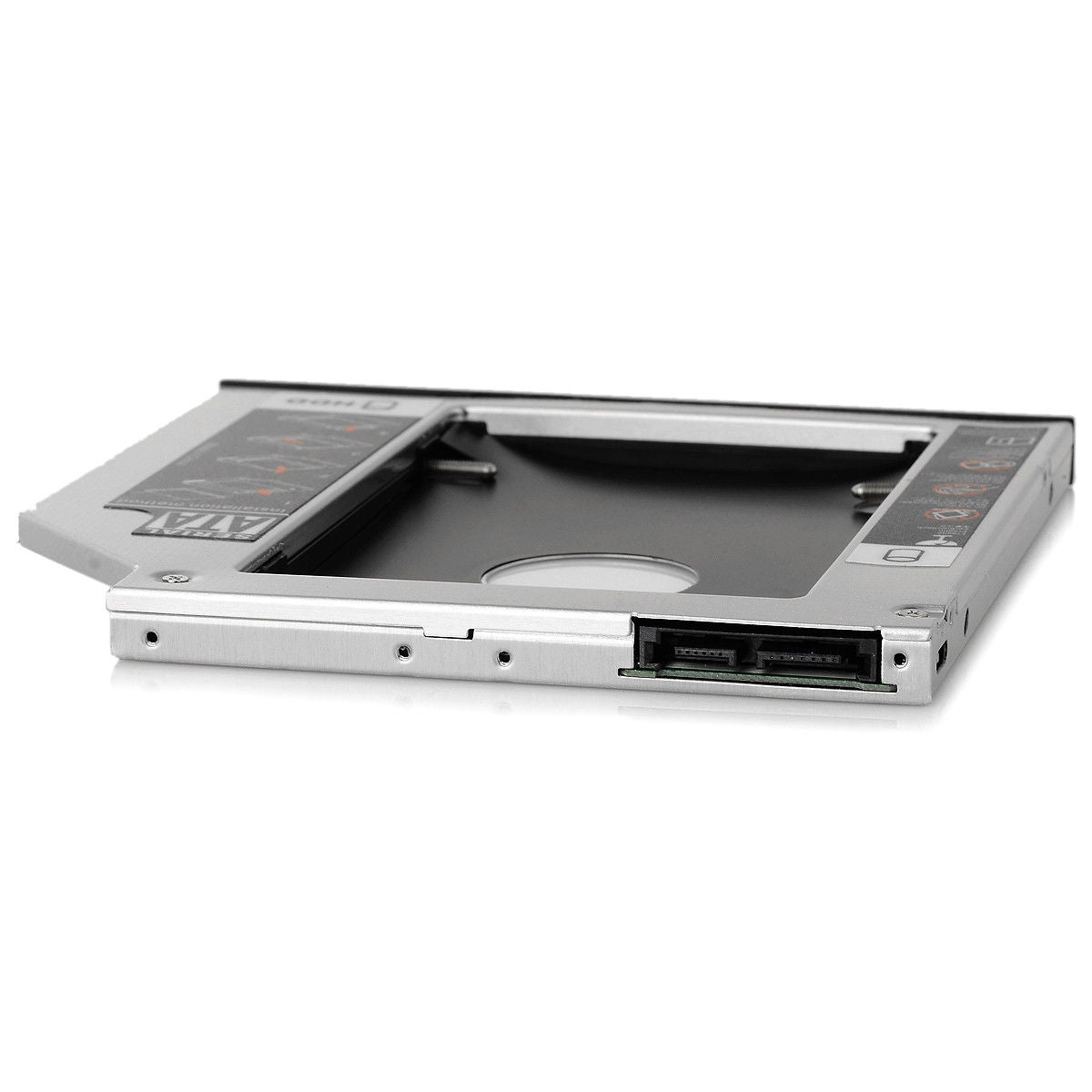 9.5mm Universal SATA 2nd HDD SSD Hard Drive Caddy CD/DVD-ROM Optical Bay