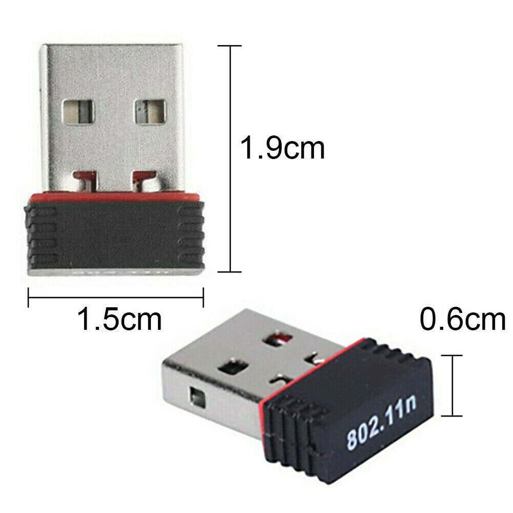 Nano USB Wireless N 802.11n Mini WiFi N Network Adaptor Dongle for PC Laptop