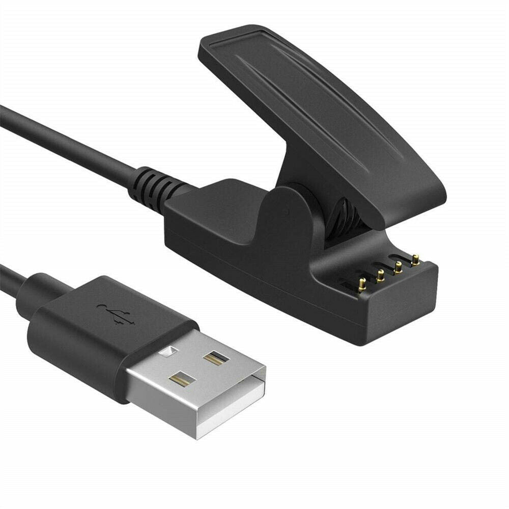 USB Charger Charging Clip Cable for Garmin Vivomove HR/Approach S6 S20 G10/Forerunner 735XT 235 35 230 630 645 Smart Watch