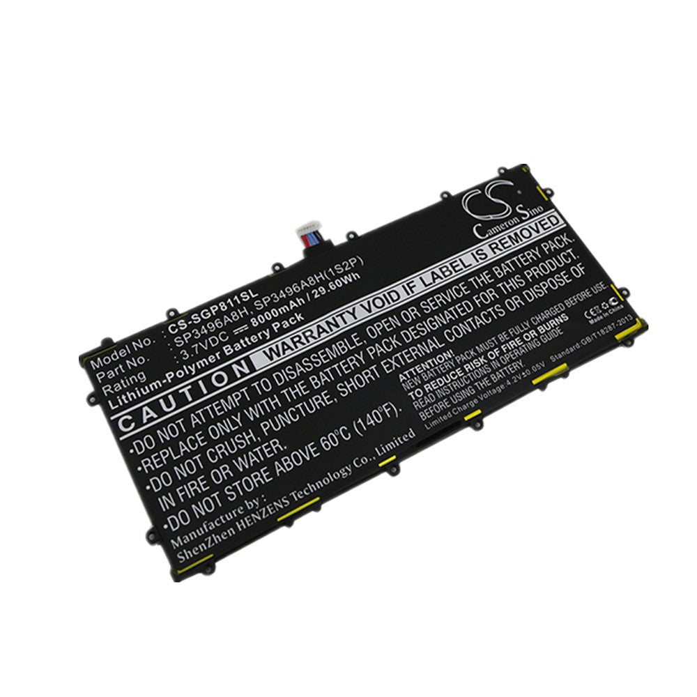 Battery for Google Nexus 10,Samsung GT-P8110,GTP8110-HA32ARB,SP3496A8H(1S2P)