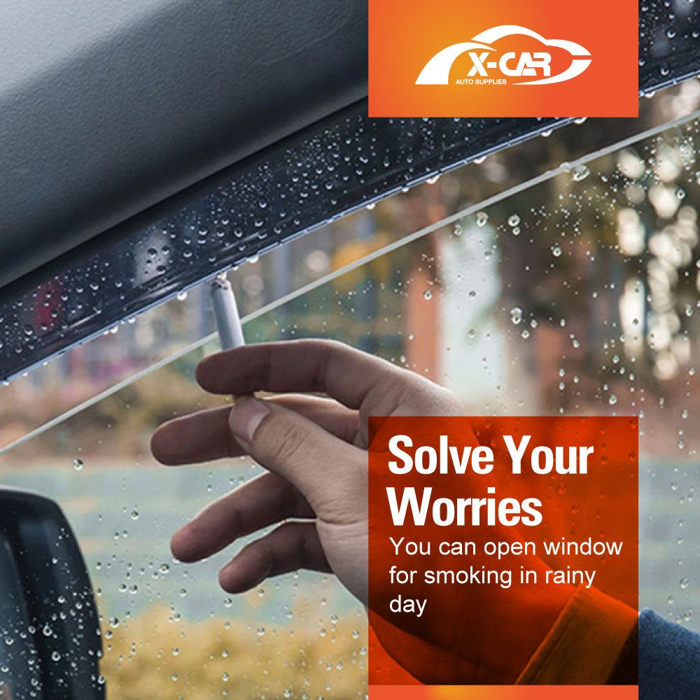Weathershields for Kia Seltos 2019-Onwards Car Weather Shields Wind Deflectors Window Sun Visor 4-Piece Set