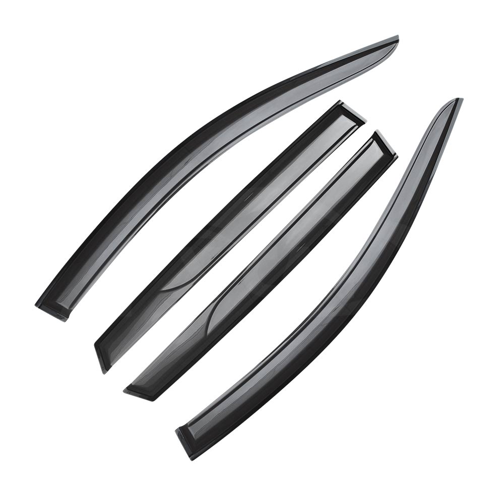 Premium Weathershields for Kia Sorento 2015 2016 2017 2018 2019 2020 Car Weather Shields Wind Deflectors Window Sun Visor 4-Piece Set