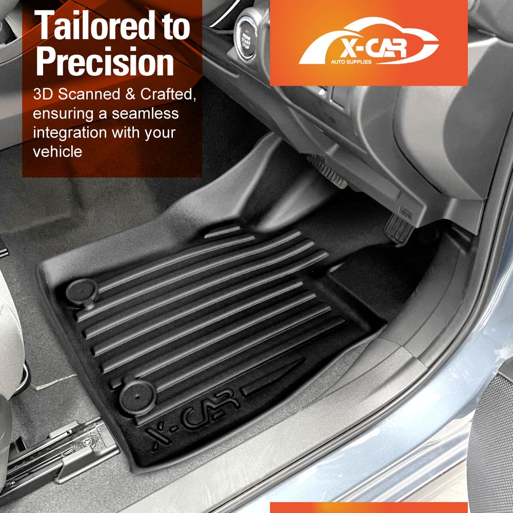 3D Floor Mats Boot Liner for Subaru Crosstrek 2023-Onwards All Weather Heavy Duty Cargo Car Trunk Luggage Tray