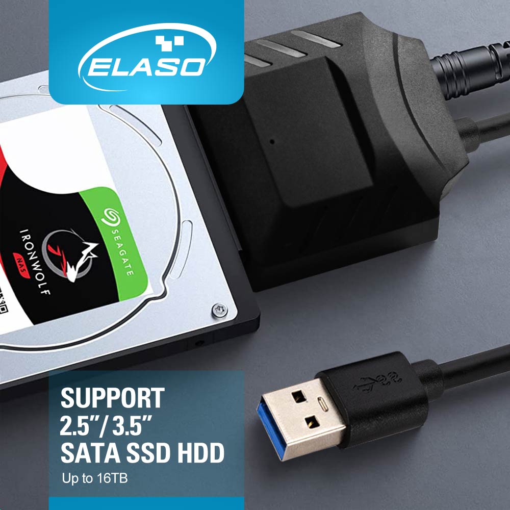 USB 3.0 to SATA III Adapter Cable Converter for 2.5" 3.5��� Hard Drives Disk HDD and Solid State Driv