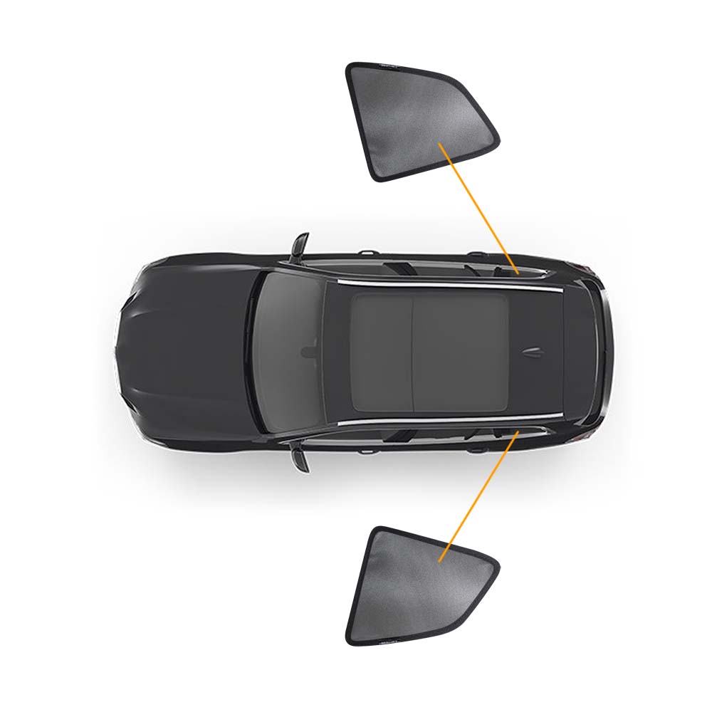 Port Window Sun Shade for BMW iX3 2023-2025 Car Sun Blind Mesh Third Row Window