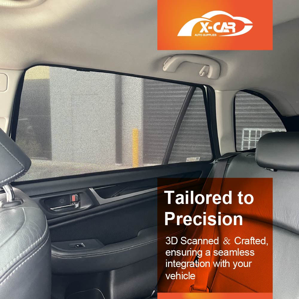 Window Sun Shades for Subaru Outback 2015-2020 Car UV Protection Custom Rear Windscreen Shade SunBlind Mesh