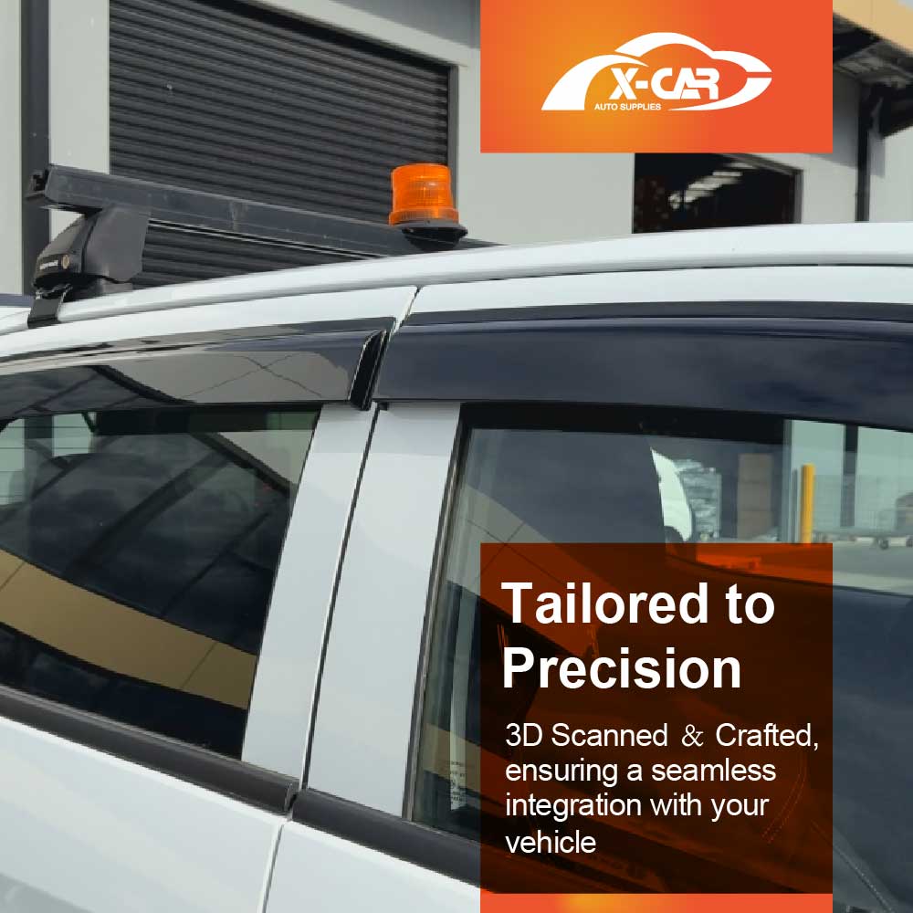 Weathershields for Mazda BT-50 BT50 Dual Cab TF Series 2020-2025 Car Weather Shields Wind Deflectors Window Sun Visor