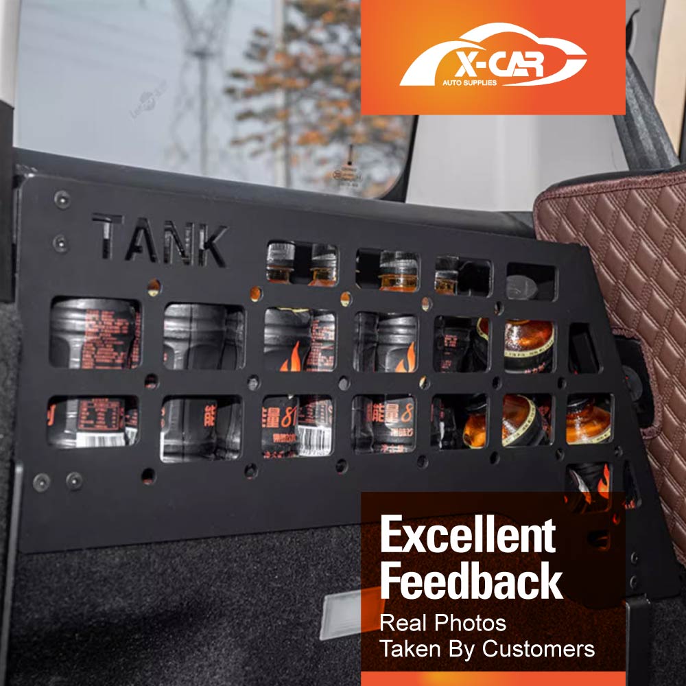 Trunk Storage Rack Left For GWM Tank 300 2023-2025 Boot Side Storage Shelves Shelf Interior Modification Accessories