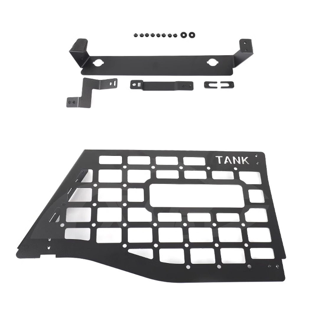 Trunk Storage Rack Right For GWM Tank 300 2023-2025 Boot Side Storage Shelves Shelf Interior Modification Accessories
