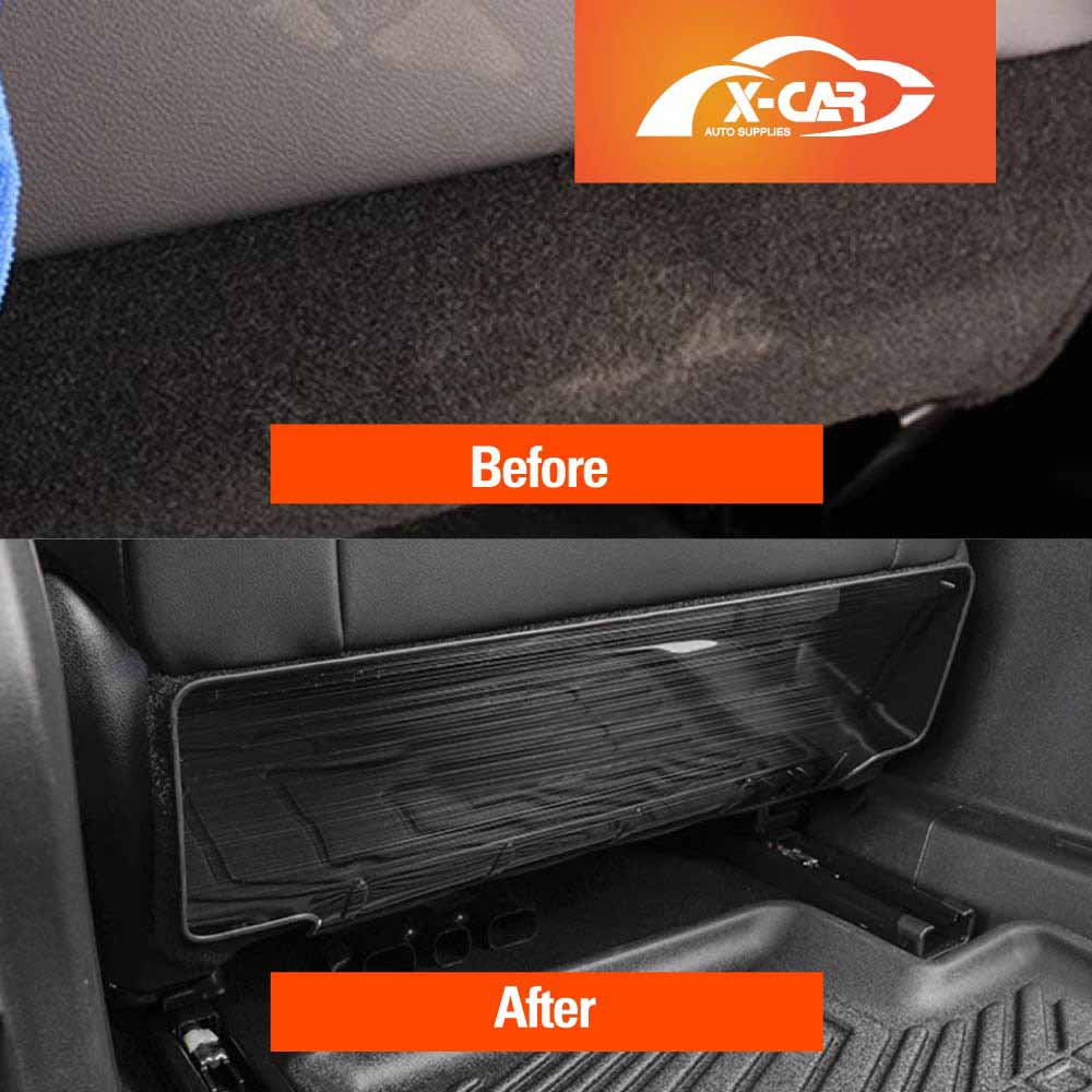 Stainless Steel Anti-Kick Plate Cover Trim for GWM Tank 300 2023-2025 Back Seat Anti-Dirty Protector Panel Pad Set of 2