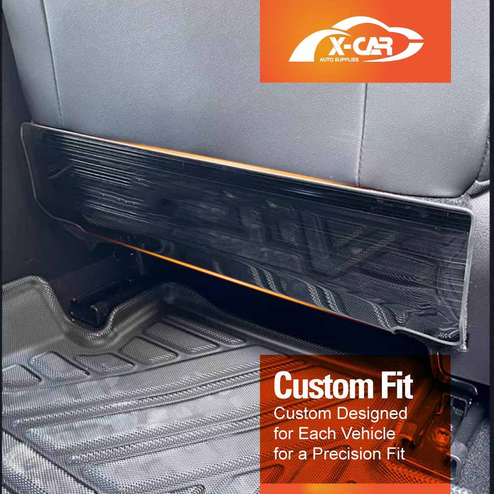 Stainless Steel Anti-Kick Plate Cover Trim for GWM Tank 300 2023-2025 Back Seat Anti-Dirty Protector Panel Pad Set of 2