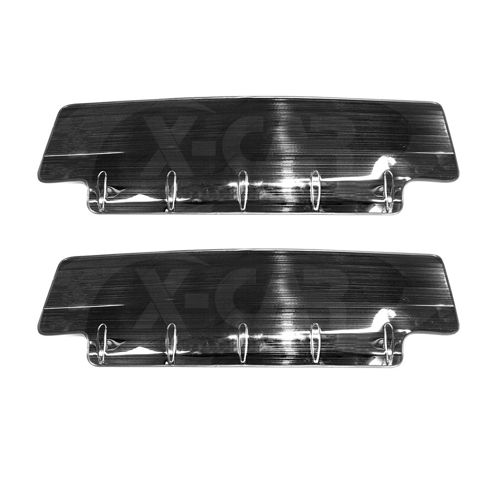Stainless Steel Anti-Kick Plate Cover Trim for GWM Tank 300 2023-2025 Back Seat Anti-Dirty Protector Panel Pad Set of 2