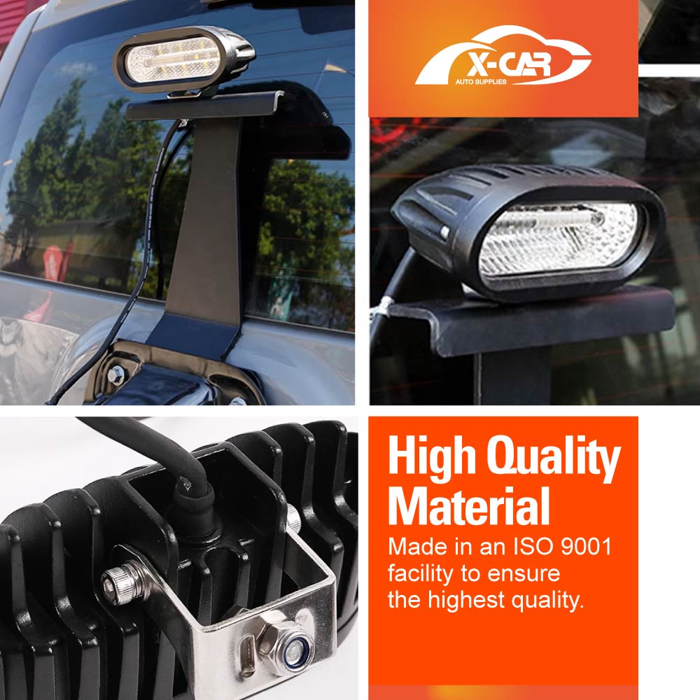 Tailgate Spare Tire High-Mounted Light for GWM Tank 300 2023-2025 Special Warning Brake Reverse Light Lamp LED with Bracket Off-road Modification