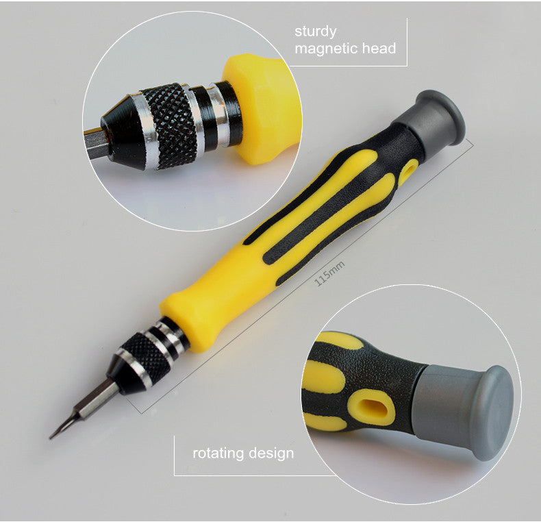 45 in 1 Professional Repair Tool Torx Screw Hardware Precision Screwdriver Kit for iPhone Mobile Smart Phones MacBook Air/Pro PC Laptop Computer