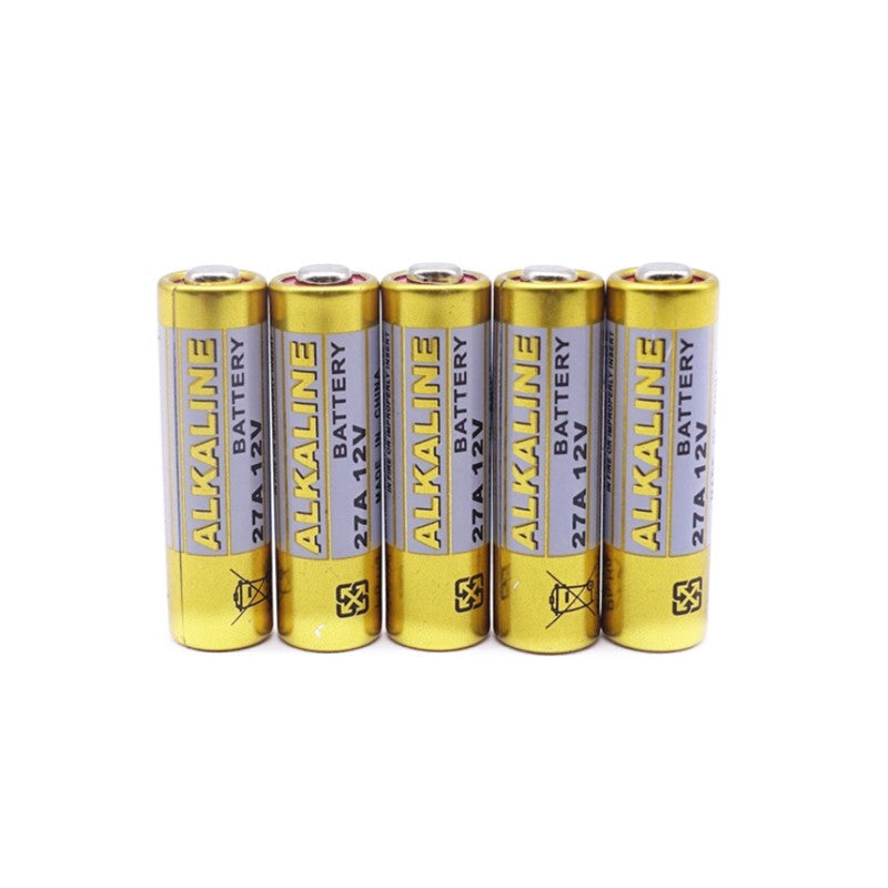 5x 12V Alkaline 27A,A27,G27A,MN27,MS27,GP27A,L828,V27GA,CA22,EL812,SNN4176A,A27BP,K27A,VA27GA,VR27,MS27,R27 Garage Car Remote Alarm Control Battery