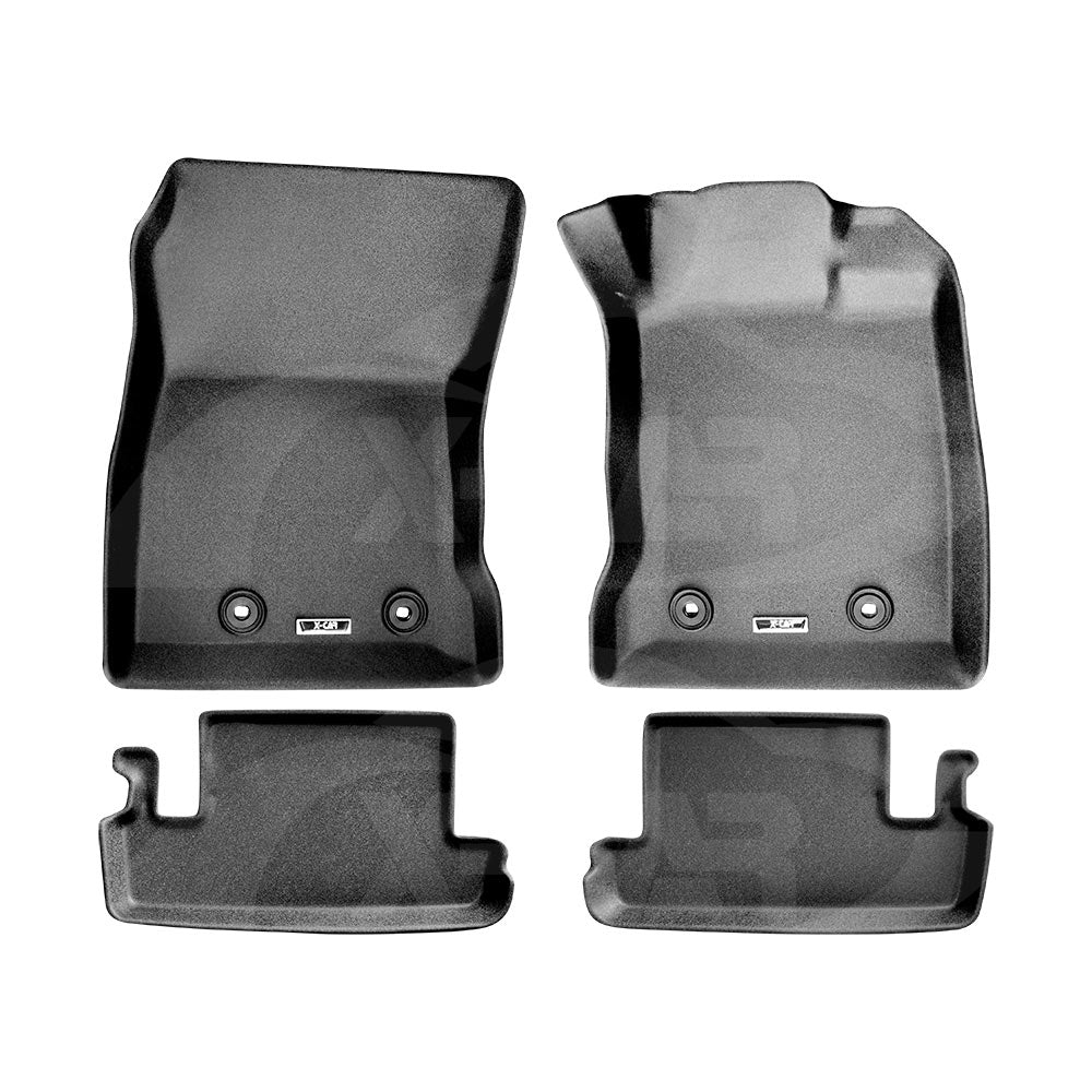 3D All-Weather Floor Mats for Subaru BRZ 2022-2025 Heavy Duty Customized Car Floor Liners Full Set Carpet