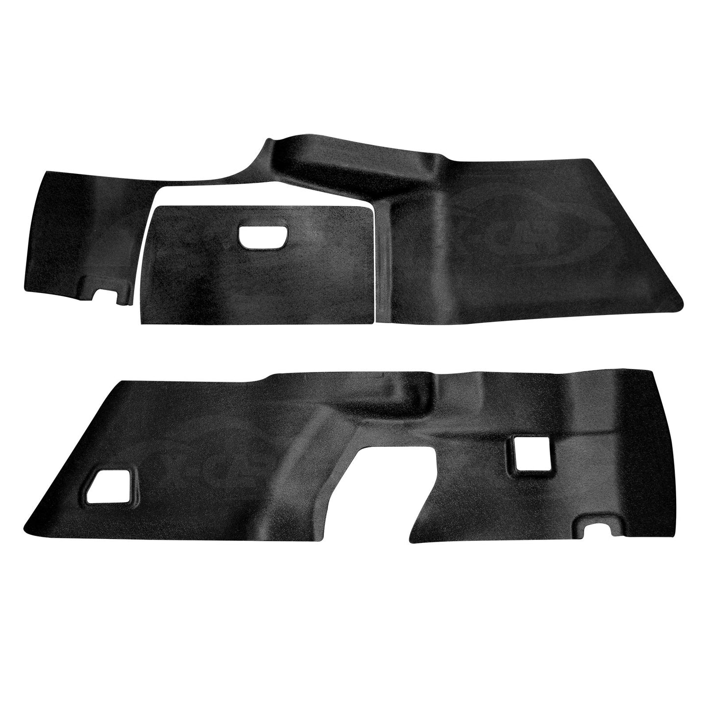 Boot Side Protector Mats for Toyota Prado 250 Series 5-seaters 2024-Onwards Rear Trunk Side Cover Interior Accessories