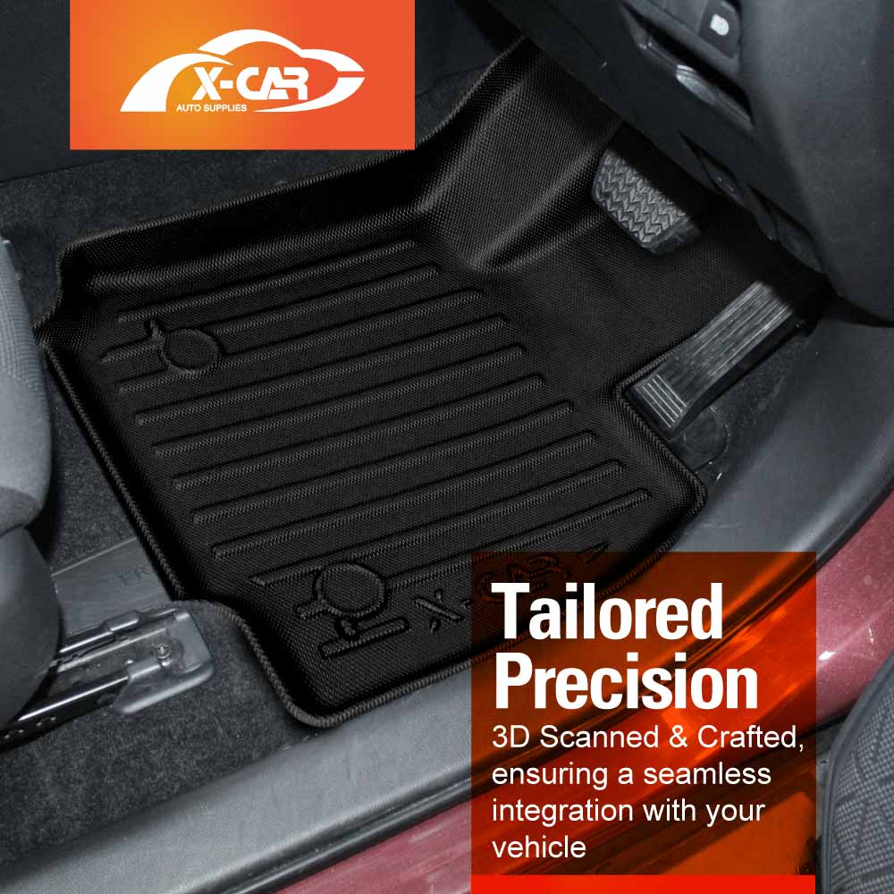 3D Floor Mats for Toyota Rav4 Rav 4 2019-Onwards Heavy Duty All Weather Car Mats Carpet Liner Set