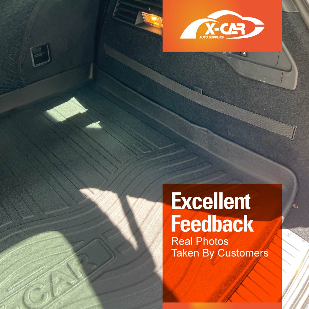 Heavy Duty Waterproof Cargo Mat Boot Liner Luggage Tray Fit for VW Volkswagen Touareg 2011 2012 2013 2014 2015 2016 2017 2018