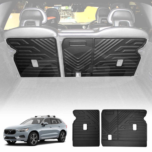 Back Seat Protector for Volvo XC60 2017-Onwards Heavy Duty Car Seats Kick Mats Cover