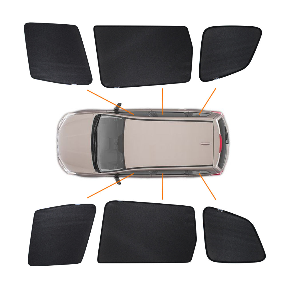 Subaru Forester 2012-2018 Car Window Sun Blind Sun Shade Mesh 6 Pcs Whole Set Front Rear