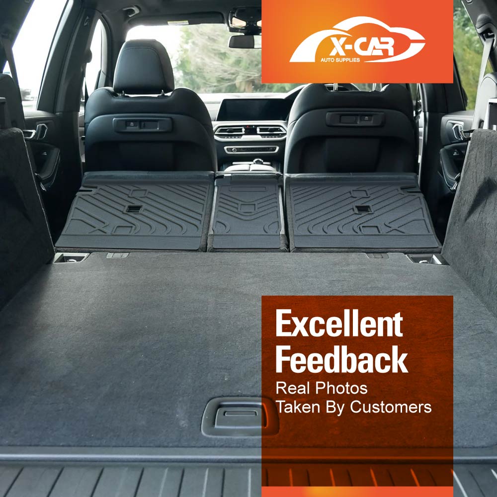 Back Seat Protector for BMW X5 G05 X5M F95 2018-Onwards Heavy Duty Car Seats Kick Mats Cover