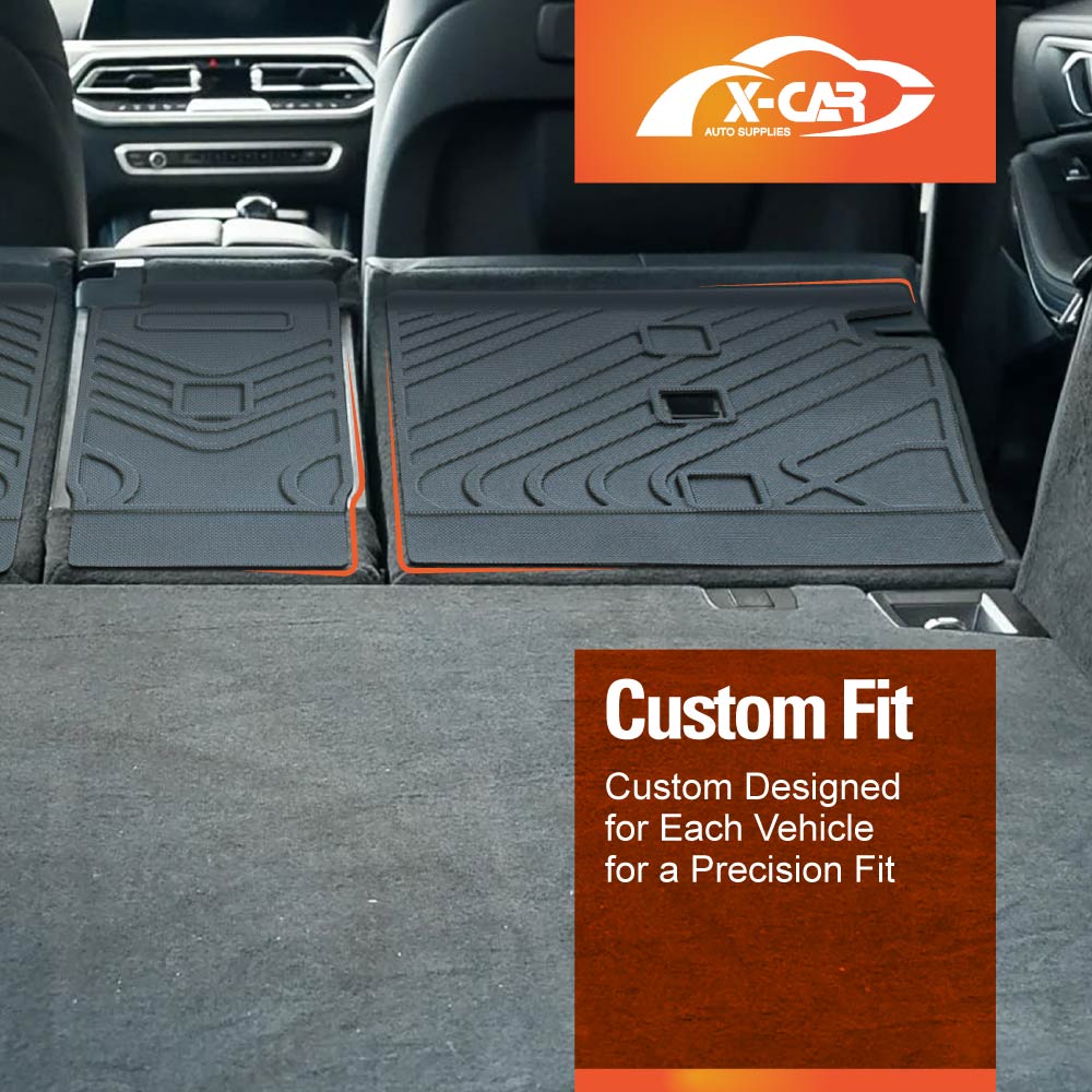 Back Seat Protector for BMW X5 G05 X5M F95 2018-Onwards Heavy Duty Car Seats Kick Mats Cover