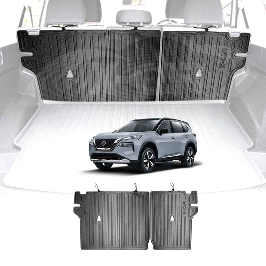 Back Seat Protector for Nissan X-trail Xtrail T33 5 Seats 2022-Onwards Heavy Duty Car Seats Kick Mats Cover
