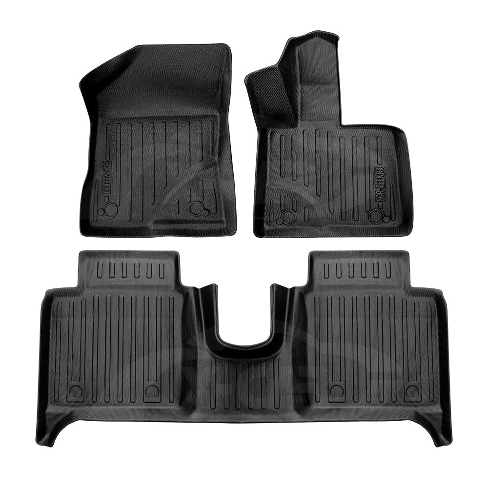 3D Floor Mats for Zeekr X 2024-2025 Heavy Duty All Weather Car Mats Carpet Liner Set