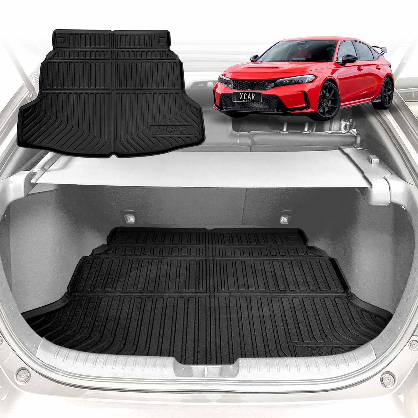 Boot Liner for Honda Civic Hatch 11th 2021-2024 Heavy Duty Cargo Trunk Cover Mat Luggage Tray
