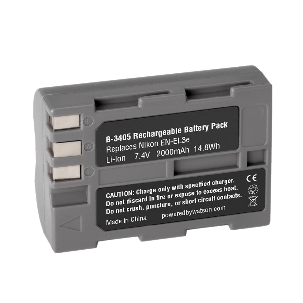 Replacement EN-EL3e Battery for Nikon D50 D70 D70s D80 D90 D100 D200 D300 D300s D700 Camera