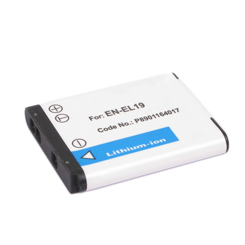 Replacement EN-EL19 Battery for Nikon Coolpix A100 A300 S2600 S2900 S3100 S3300 S33 S3500 S3600 S3700 S4200 S4300 S6500 S6700 S7000 W100 Camera