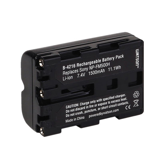 Replacement NP-FM500H Battery for Sony Alpha a57 a58 a65 a68 a77 a99 SLT-A65V DSLR-A350 SLT-A65 SLT-A77V SLT-A57 Camera Camcorder