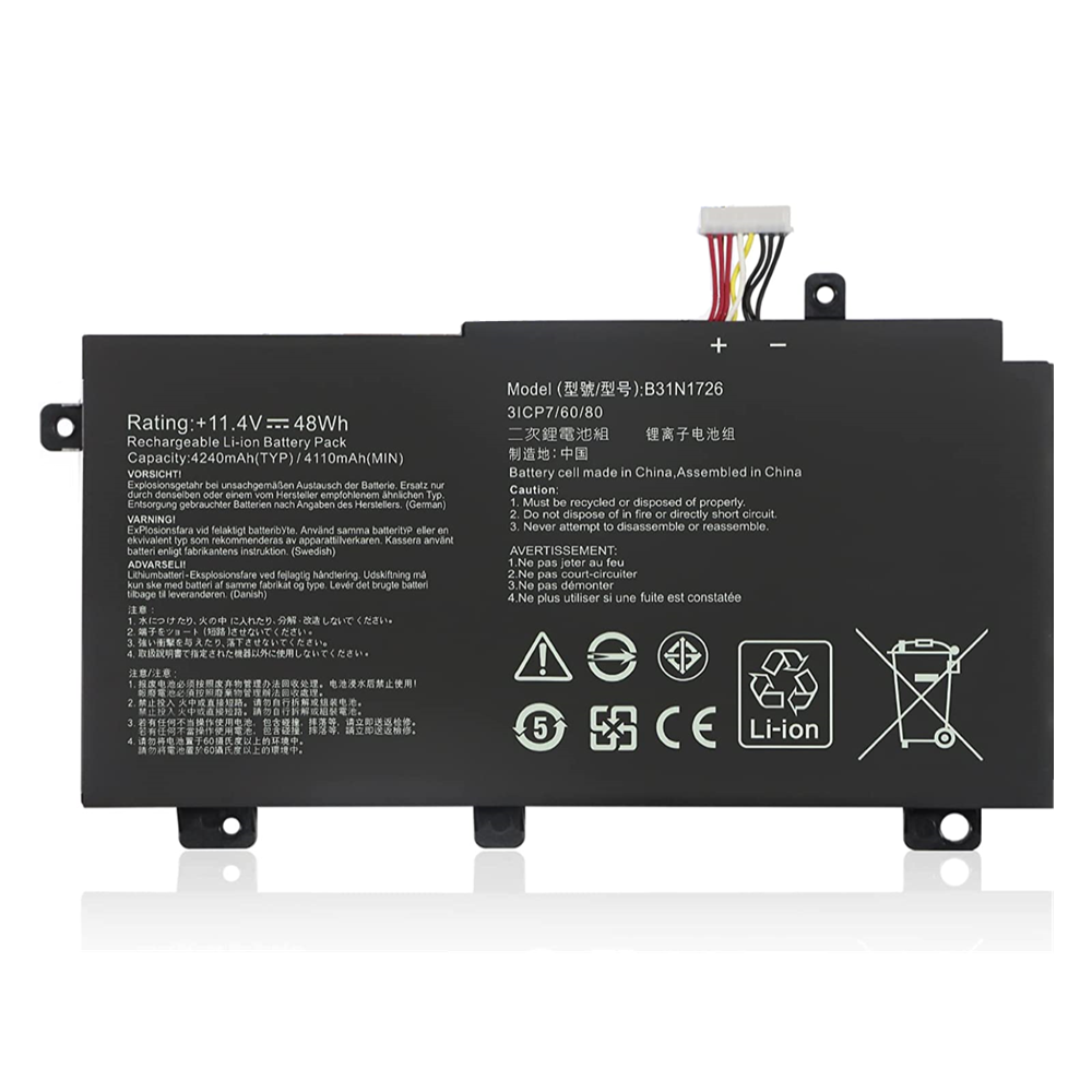 Replacement Battery for ASUS B31N1726 FX80 FX80GD FX86 FX86FM FX86FE FX504 FX504GD FX504GE FX504GM FX505 PX505GD FX505DY FX505GE FX505GM FX505GT