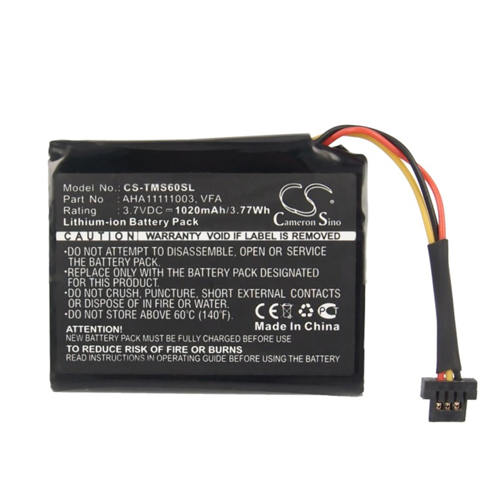 Replacement Battery for TomTom Start 52 60 4EN62 Via1605 Via 52 4AP54 AT5 VFA VF6F AHA11111003 GPS Navigation