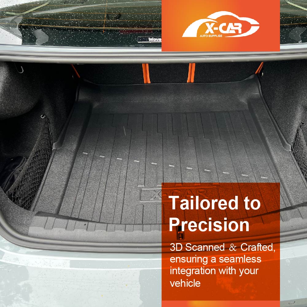Boot Liner for BMW 3 Series & M3 Sedan 2019-Onwards Heavy Duty Cargo Trunk Mat Luggage Tray