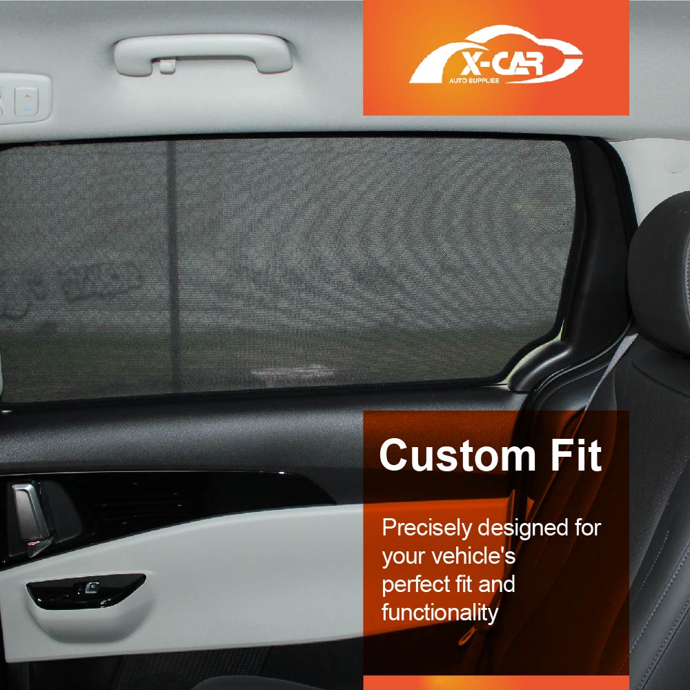 Window Sun Shades for Kia Carnival KA4 Series 2020-2025 Magnetic Car Custom Rear Windscreen Shade Sun Blind Mesh