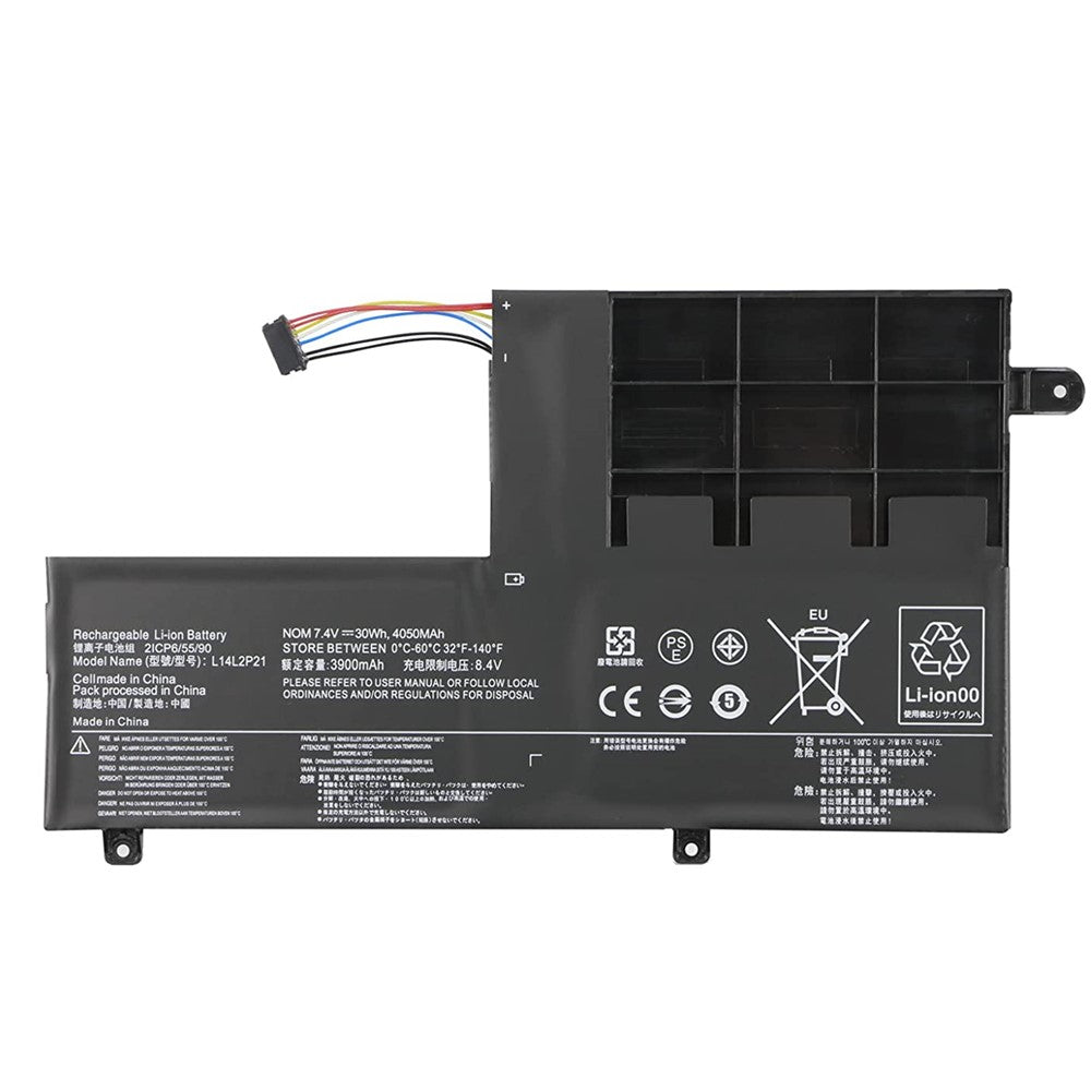 Replacement Battery for Lenovo Yoga 510-14IKB 510-14ISK Flex 3 4 1435 1570 L15L3PB0 L14L2P21 L14M3P21