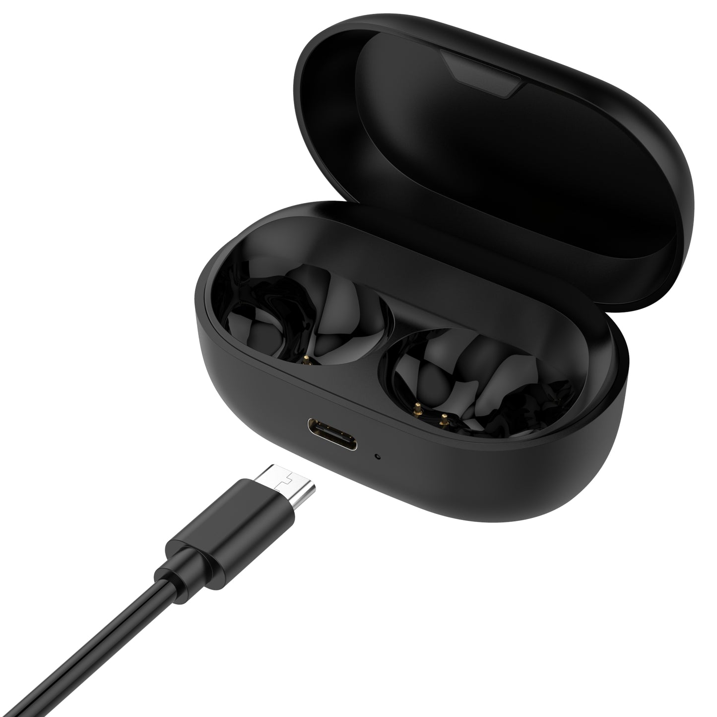 USB Charging Case Earbuds Charger Box Black for Jabra Elite 7 Pro True Wireless Earbuds Headphones