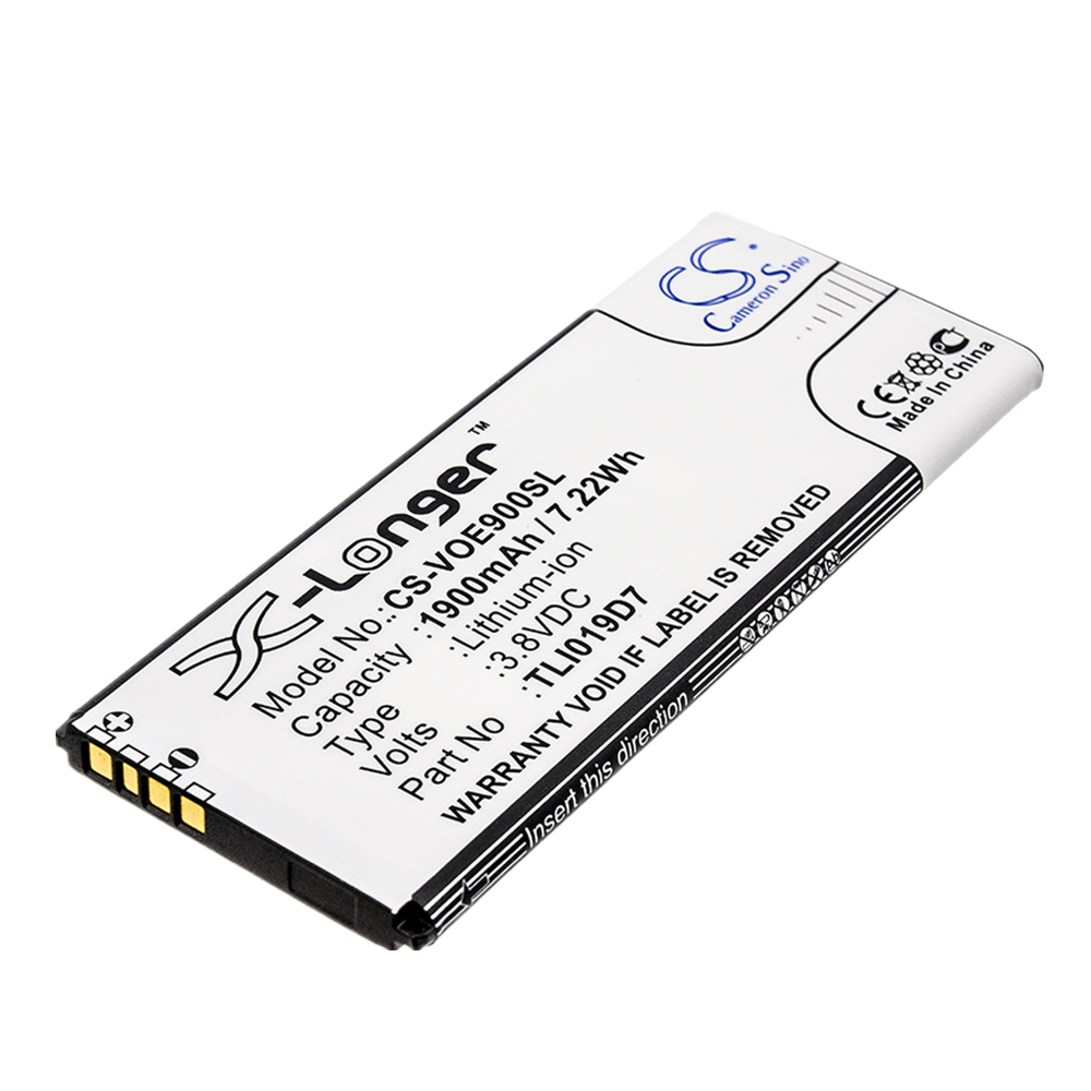 Replacement TLI019D7 Battery for Telstra Essential Plus 2018/Acatel 1/TCL U3A 5033T 5033J 5033A 5033X 5033D