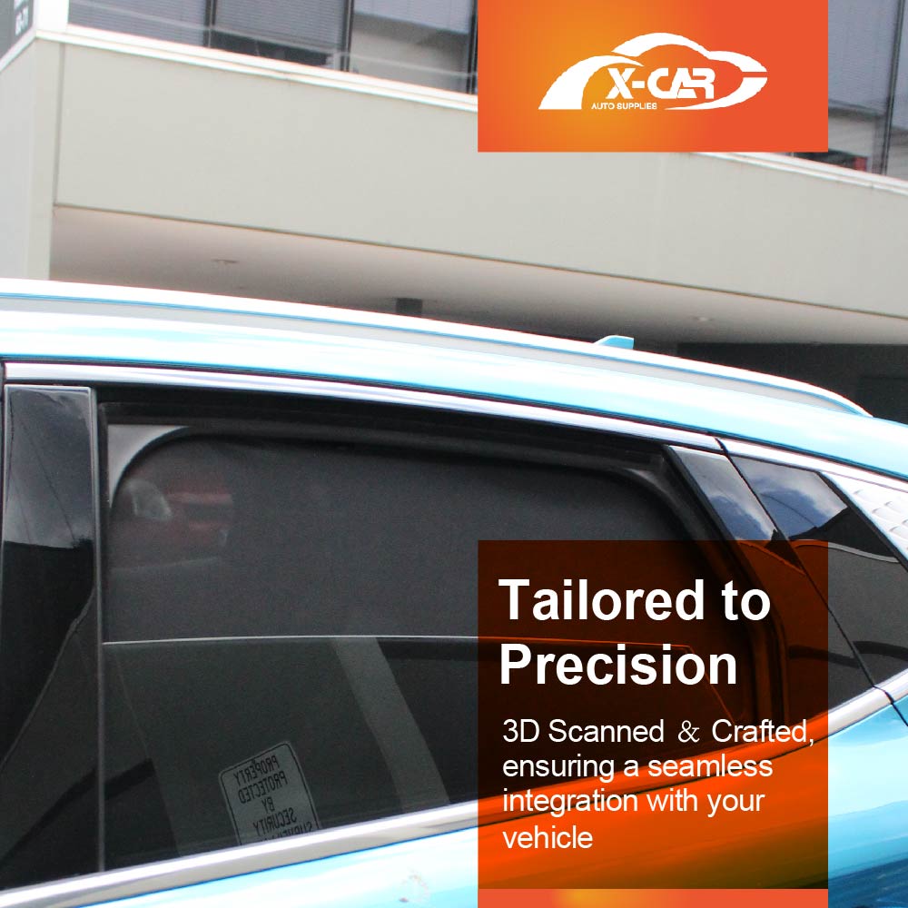 Rear & Port Window Sun Shades for BYD Atto 3 EVO 2026-Onwards Car UV Protection Sun Blind Mesh