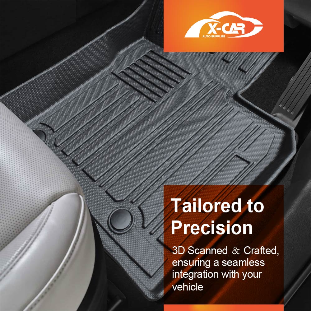 3D Floor Mats Boot Liner Set for Mazda CX-30 CX30 2019-Onwards All Weather Heavy Duty Cargo Car Trunk Luggage Tray Carpet Set