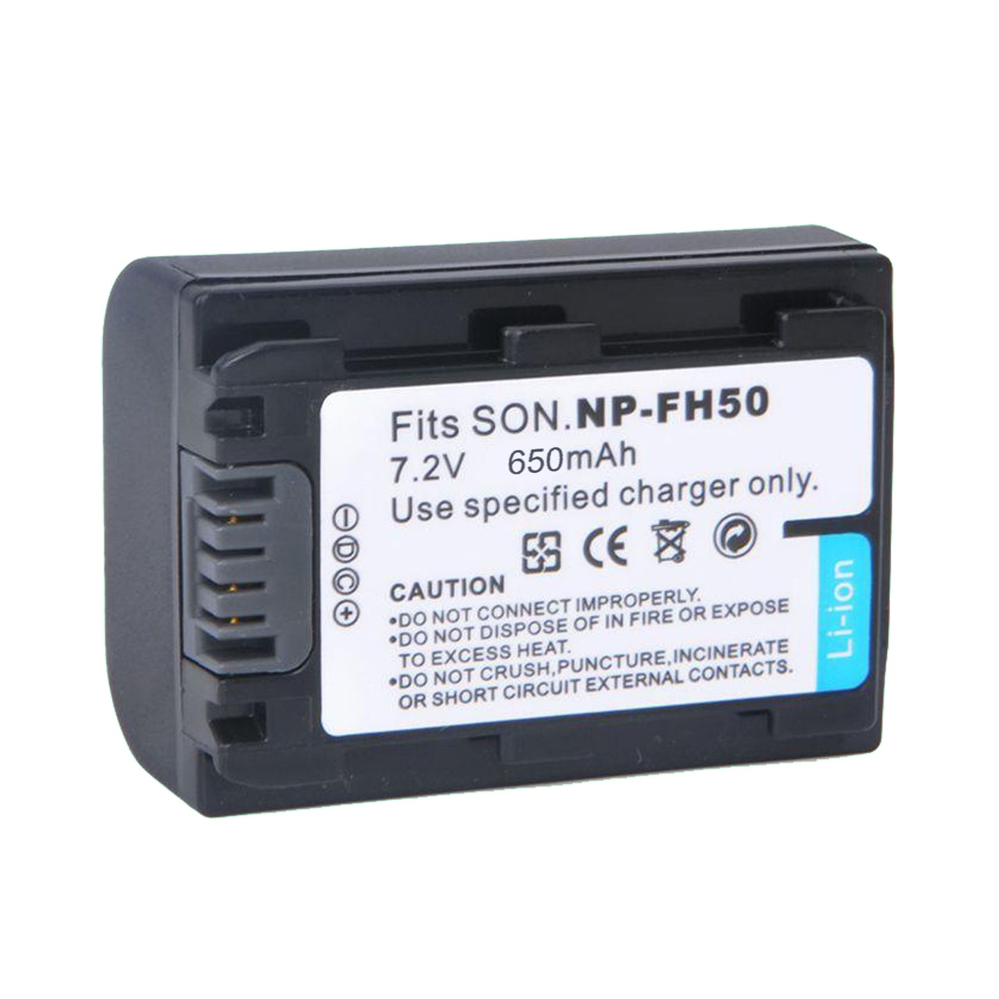 Replacement Battery for Sony Camera NP-FH50 NP-FH30 NP-FH40 DSC-HX100V DCR-DVD610