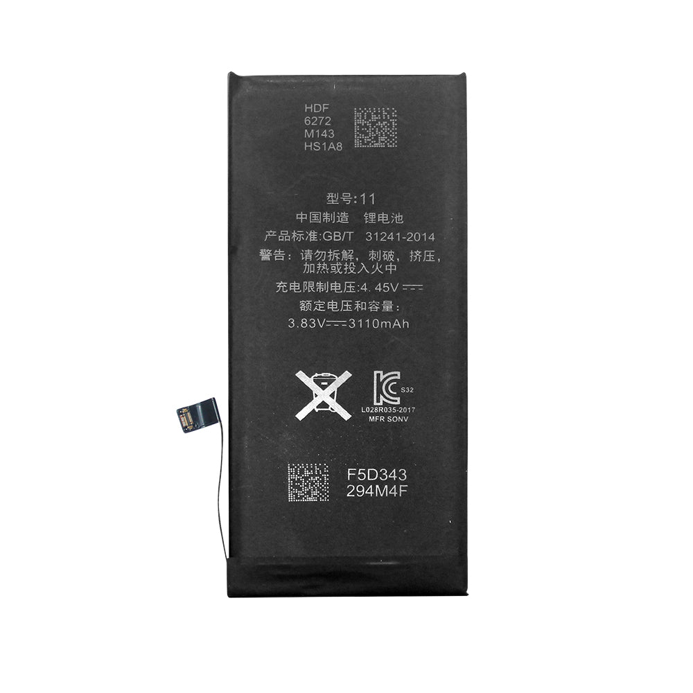 Replacement Battery for Apple iPhone 11 A2221 A2111 A2223 616-00643 616-00644