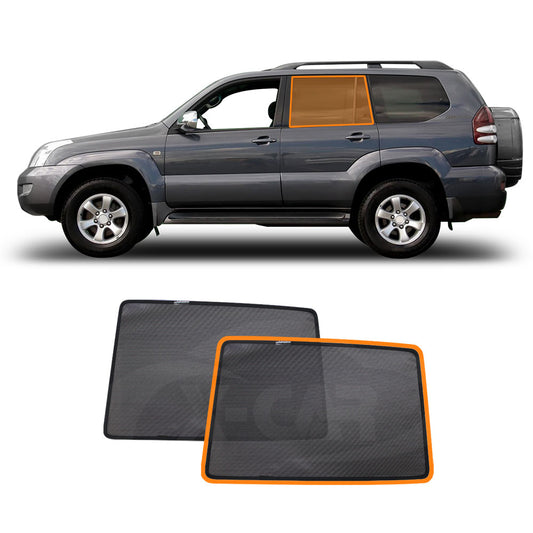 Rear Window Sun Shade for Toyota LandCruiser Prado 120 Series 2003-2009 Car Sun Blind Mesh