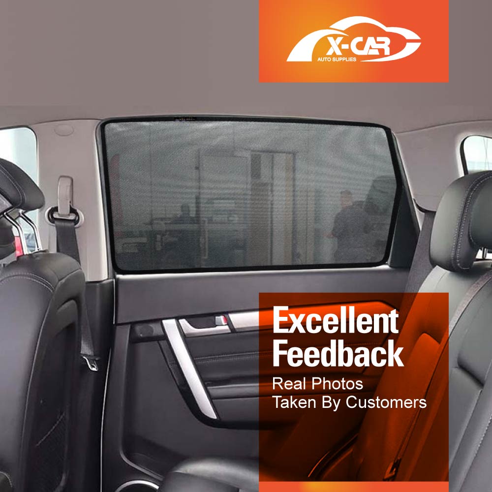 Port Rear Window Sun Shade for Holden Captiva 2006-17 Car Sun Blind Mesh